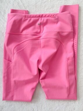 Nike dri fit pink leggings size small